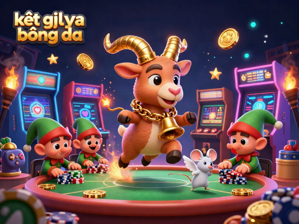 Experience live kết quả bóng đá betting with lively characters in a dynamic casino scene.