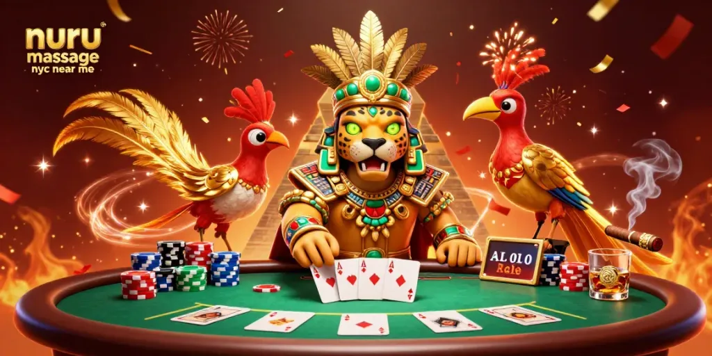 Experience thrilling gambling with nuru massage nyc near me surrounded by an energetic poker scene.