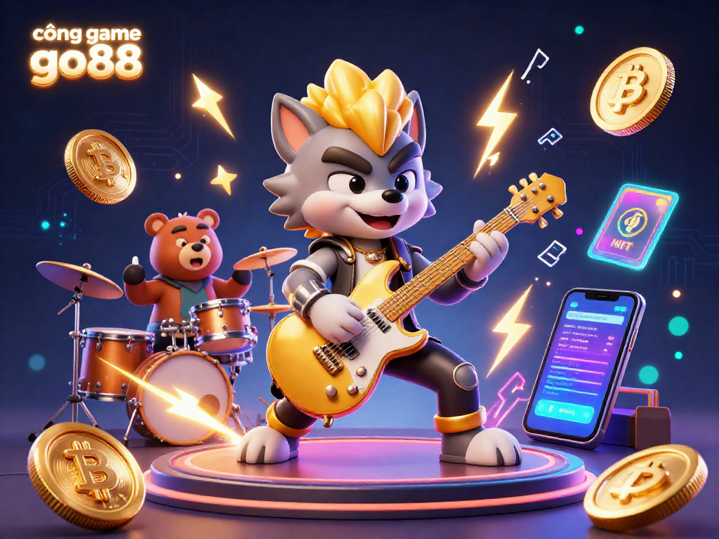 Experience the excitement of cổng game go88 with vibrant characters and dynamic casino elements.