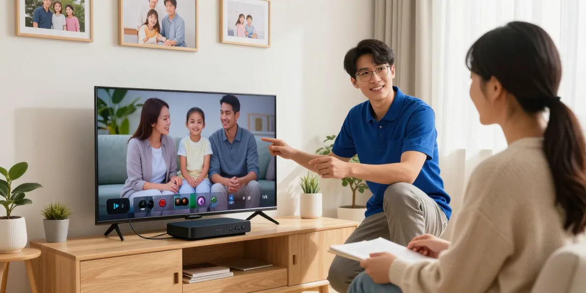 Trusted IPTV UK service provider helping local customers set up streaming devices.